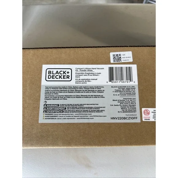 Handheld Vacume BLACK+DECKER‎ dustbuster® QuickClean™ Cordles -HNV220BCZ10FF - Picture 2 of 4